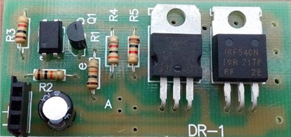 استخدام الترانزستور Transistor في السيطرة على الحمل