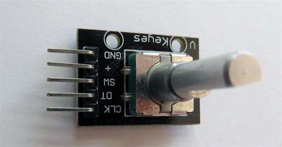 المرمز الدوار Rotary Encoder